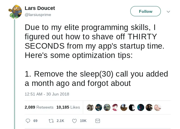 Optimization meme